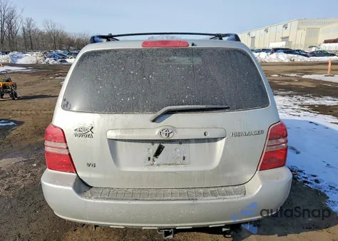 2003 Toyota Highlander Limited z USA, uszkodzony, nr VIN JTEGF21A730090070